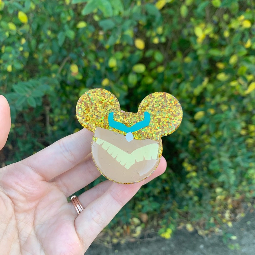 Pocahontas themed phone grip